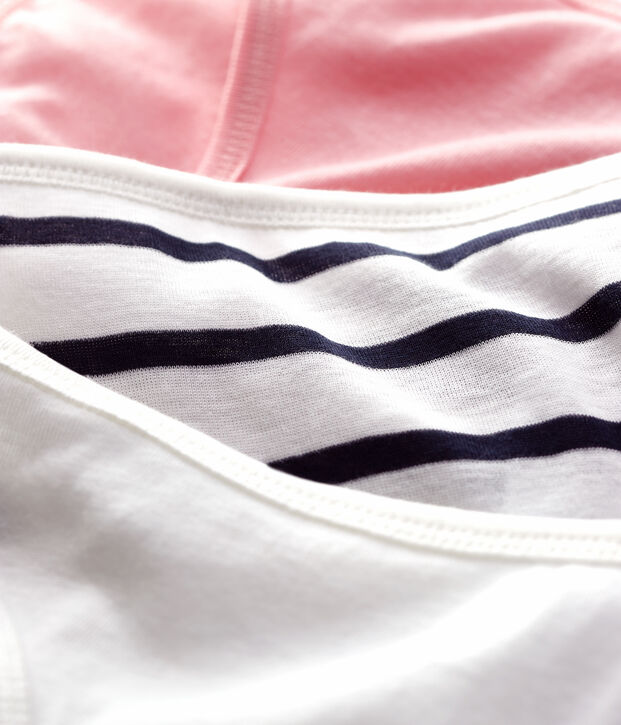 Women's Fine Cotton Briefs - 3-Pack multicolor
