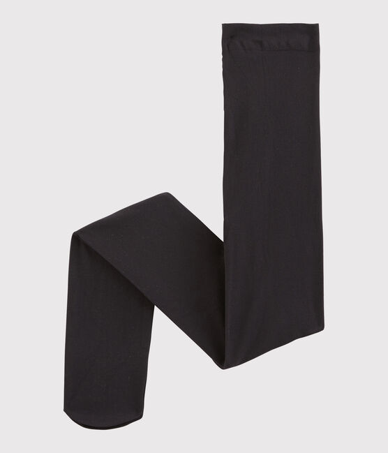 Microfibre tights for girls NOIR black