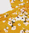Girls' Short-Sleeved Dress BOUDOR yellow/MULTICO
