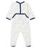 Baby Boys' Fleece Sleepsuit MARSHMALLOW white/MULTICO white