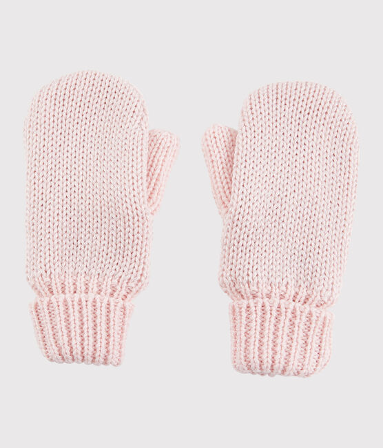 Girls' Mittens MINOIS pink/ARGENT