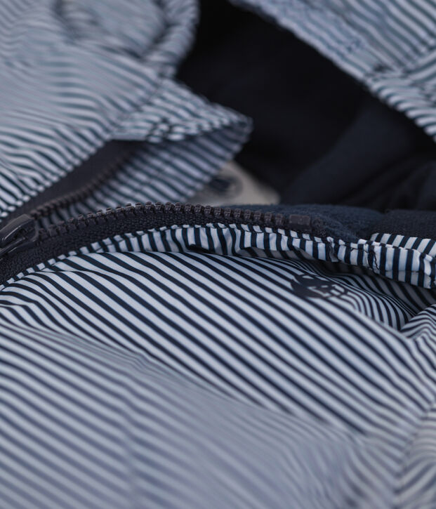 Babies' Warm Windbreaker blue/white