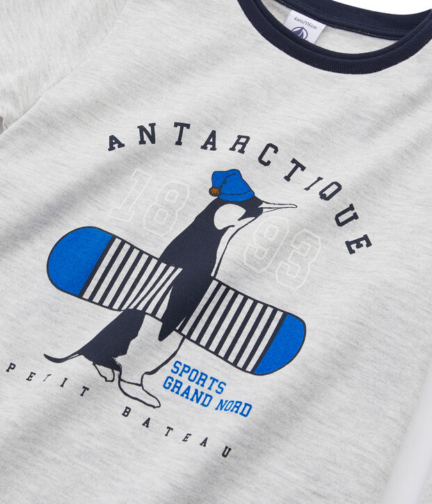 Boys' Long-sleeved T-Shirt grey