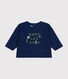 Babies' long sleeved T-shirt in fine jersey