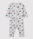 Babies' Paris Footless Organic Cotton Sleepsuit