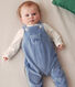 Babies' corduroy dungaree set