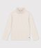 Unisex Children's Cotton Polo Neck MONTELIMAR CHINE beige