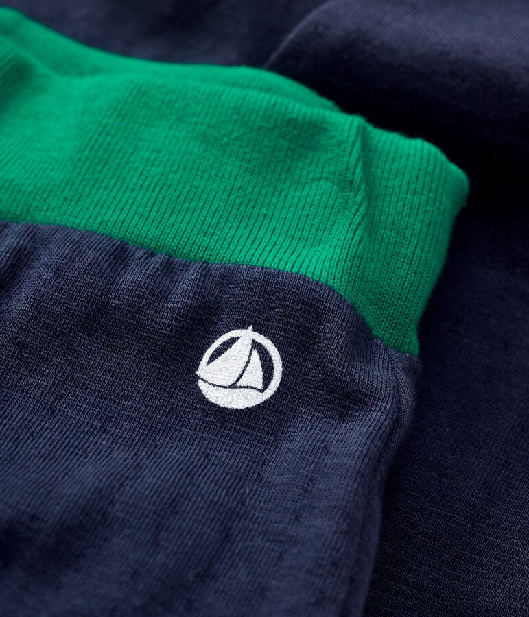 Babies' Cotton Trousers blue/multicolor