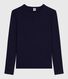 Women's Iconic long-sleeved cotton cocotte stitch T-shirt