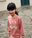 Fleece sweatshirt for girls or boys