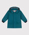 Babies' iconic raincoat in water-repellent fabric DRAGONFLY green