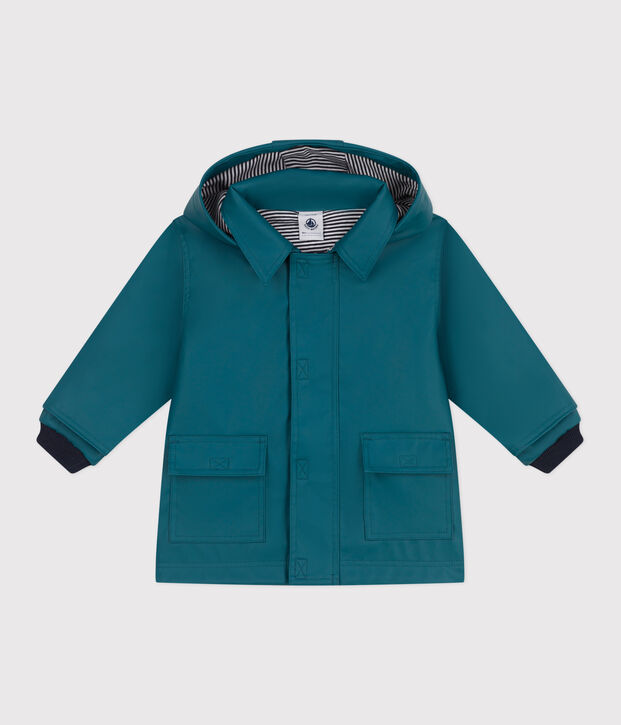 Babies' iconic raincoat green