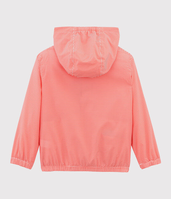 Unisex Children's Windbreaker GROSEILLER pink/MARSHMALLOW white
