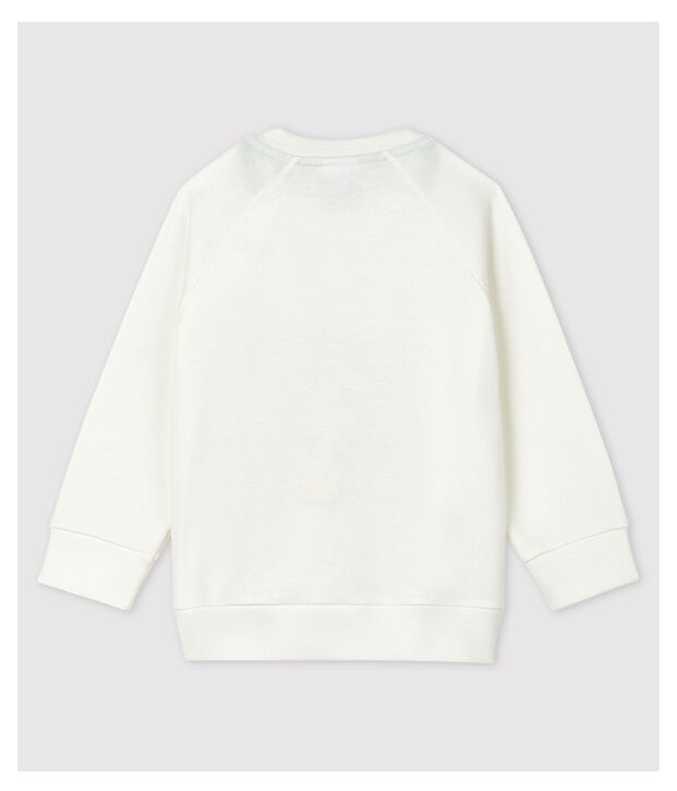 Babies' Cotton Sweatshirt white