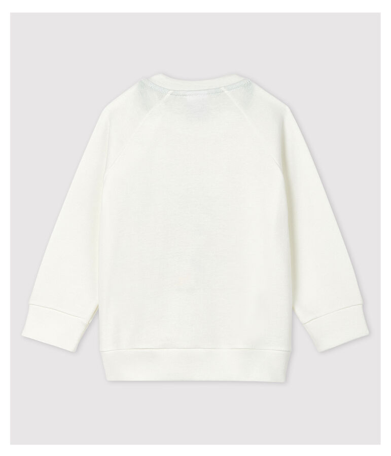 Babies' Cotton Sweatshirt white