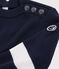 Women's Wool Breton Pullover SMOKING blue/MARSHMALLOW white