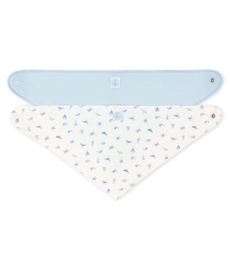 Baby boys' cotton bandanna/bibs - 2-Piece Set multicolor