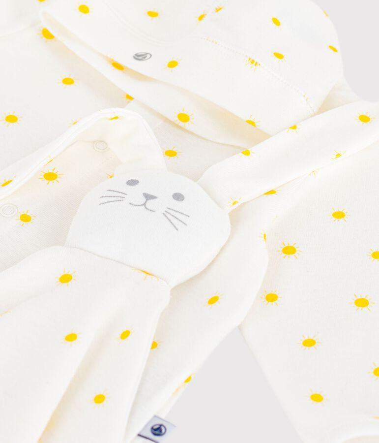 Newborn babies' sun print cotton gift set variante 1