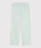 Children's cotton and linen trousers SPRAY blue