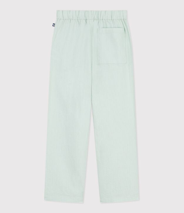 Children's cotton and linen trousers SPRAY