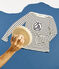 Women's Sailor T-Shirt COQUILLE beige/SMOKING blue
