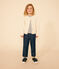 Girls' Cotton Cardigan AVALANCHE Ecru