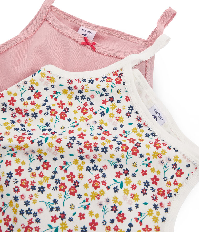 Girls' Strappy Tops - 2-Piece Set multicolor