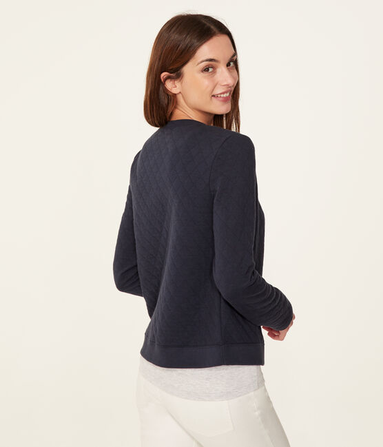 Women's cardigan SMOKING blue