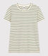 Women's Straight Round-Neck Cotton T-Shirt