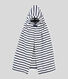 Babies' Striped Terry Bath Cape