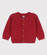 Babies' Cotton Knit Cardigan