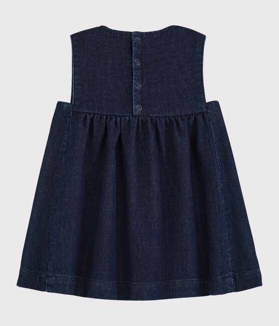 Baby Girls' Denim Fleece Dress JEANS blue
