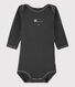 Baby Boys' Long-Sleeved Bodysuit