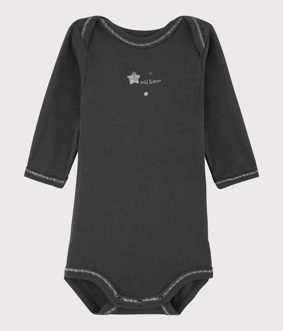 Baby Boys' Long-Sleeved Bodysuit CAPECOD grey