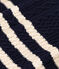Women's Stripy Cotton Irish Pullover SMOKING blue/AVALANCHE