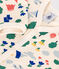 Babies' brushed fleece forest print pyjamas AVALANCHE white/MULTICO