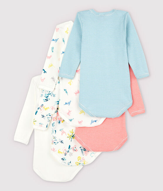 Baby Girls' Long-Sleeved Bodysuit - 5-Pack variante 1