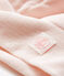 Newborn Babies' Velour Bonnet FLEUR pink
