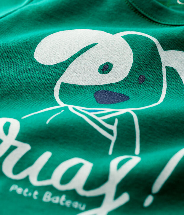 Babies' Cotton T-Shirt green