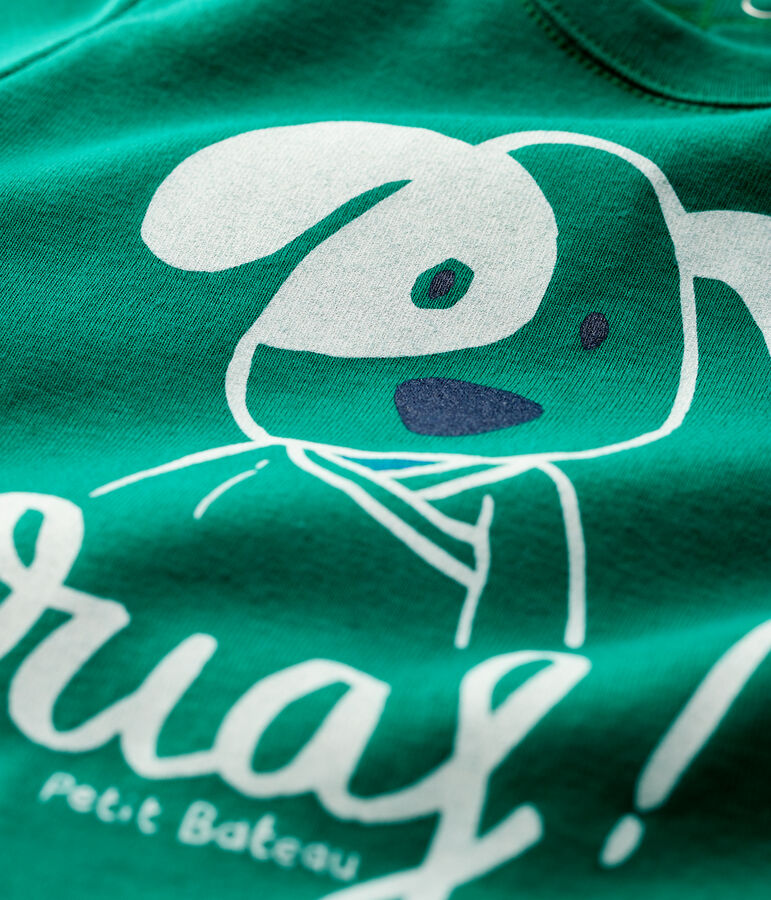 Babies' Cotton T-Shirt green