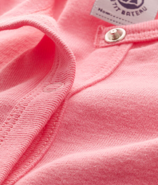 Baby girls' cardigan PETAL pink