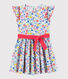 Girls' Short-Sleeved Poplin Dress