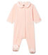 Baby Girls' Velour Sleepsuit