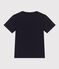 Boys' Lightweight Jersey T-shirt SMOKING blue
