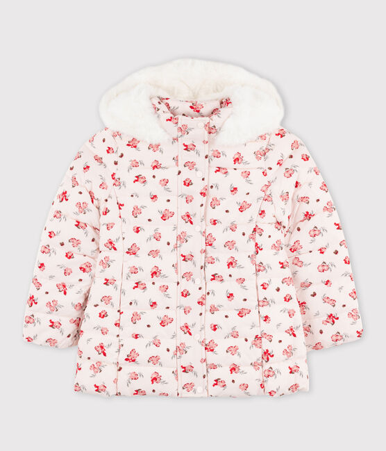 Girls' Down Coat FLEUR pink/MULTICO CN