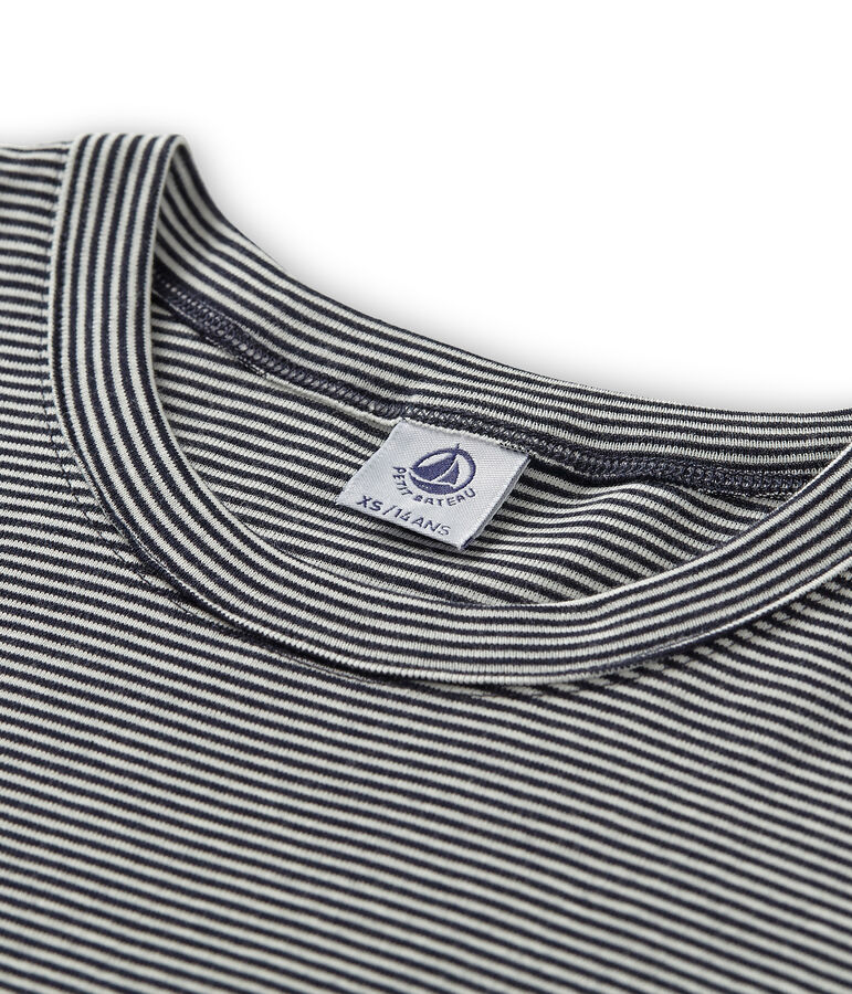 Women's Short-Sleeved Iconic T-Shirt blue/white