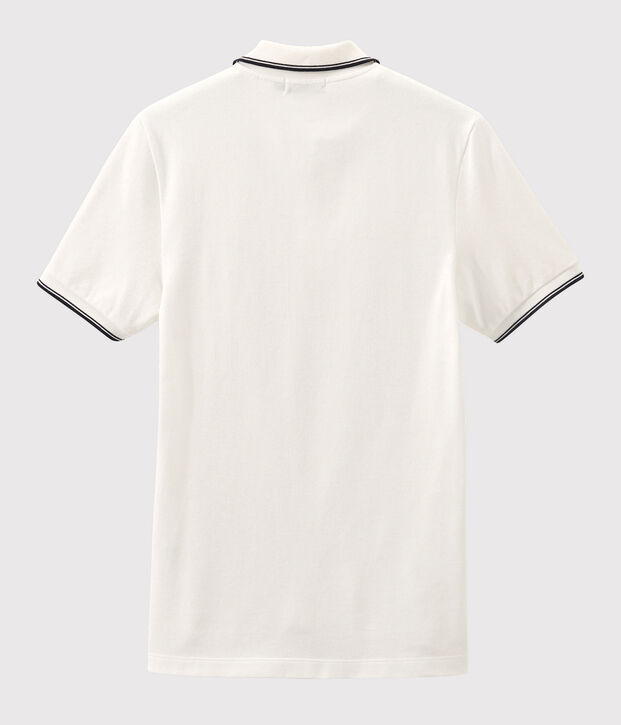 Men's polo shirt white