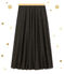 women's tulle skirt NOIR black/DORE yellow