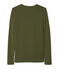 Women's long-sleevedT-shirt CROCODILE green