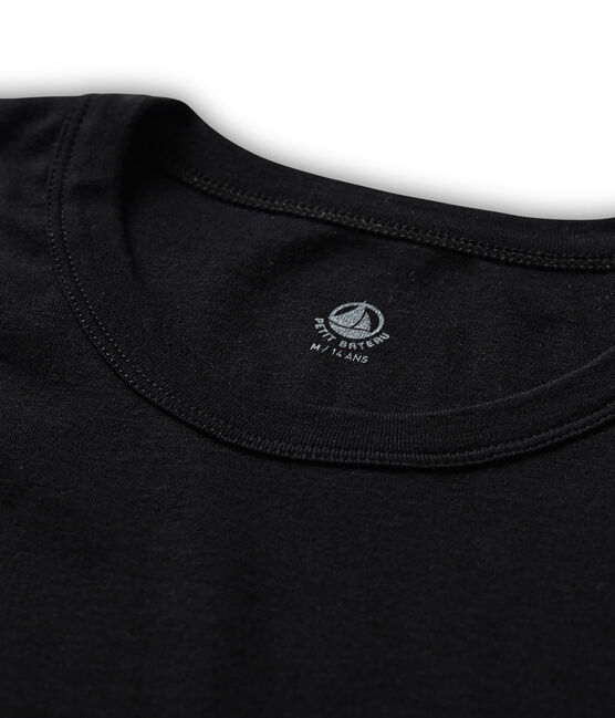 Men's short-sleeved crew neck t-shirt NOIR black